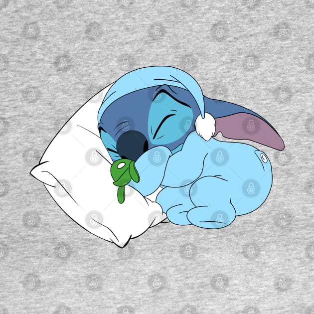 Sleeping Stitch by Nykos